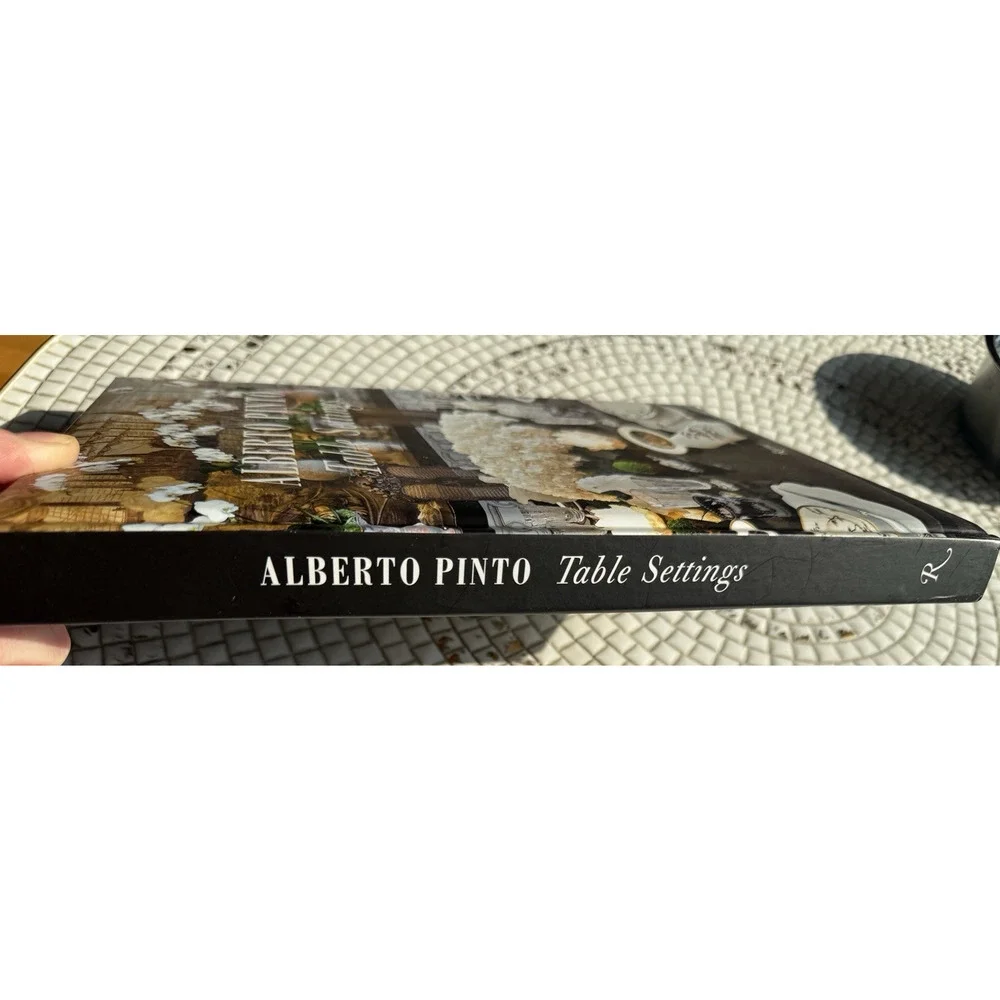 Alberto Pinto: Table Settings by Alberto Pinto (2010, Hardcover) EXCELLENT
